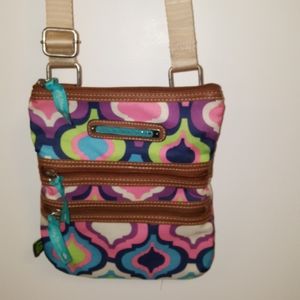 Lily Bloom summer colorful crossbody mini bag